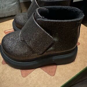 Mini Melissa Chelsea Glitter Boots